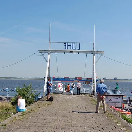 Elbblick Im Haus Luehegarten Grünendeich