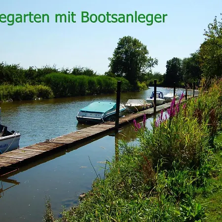 Elbblick Im Haus Luehegarten شقة Grünendeich