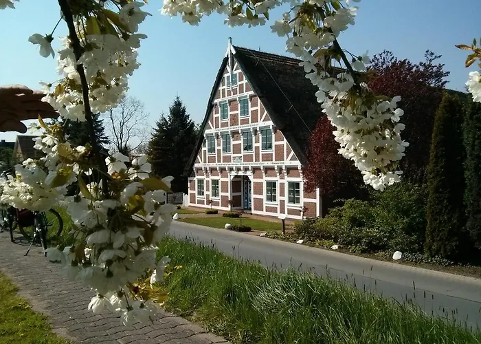 Elbblick Im Haus Luehegarten Lejlighed Grünendeich